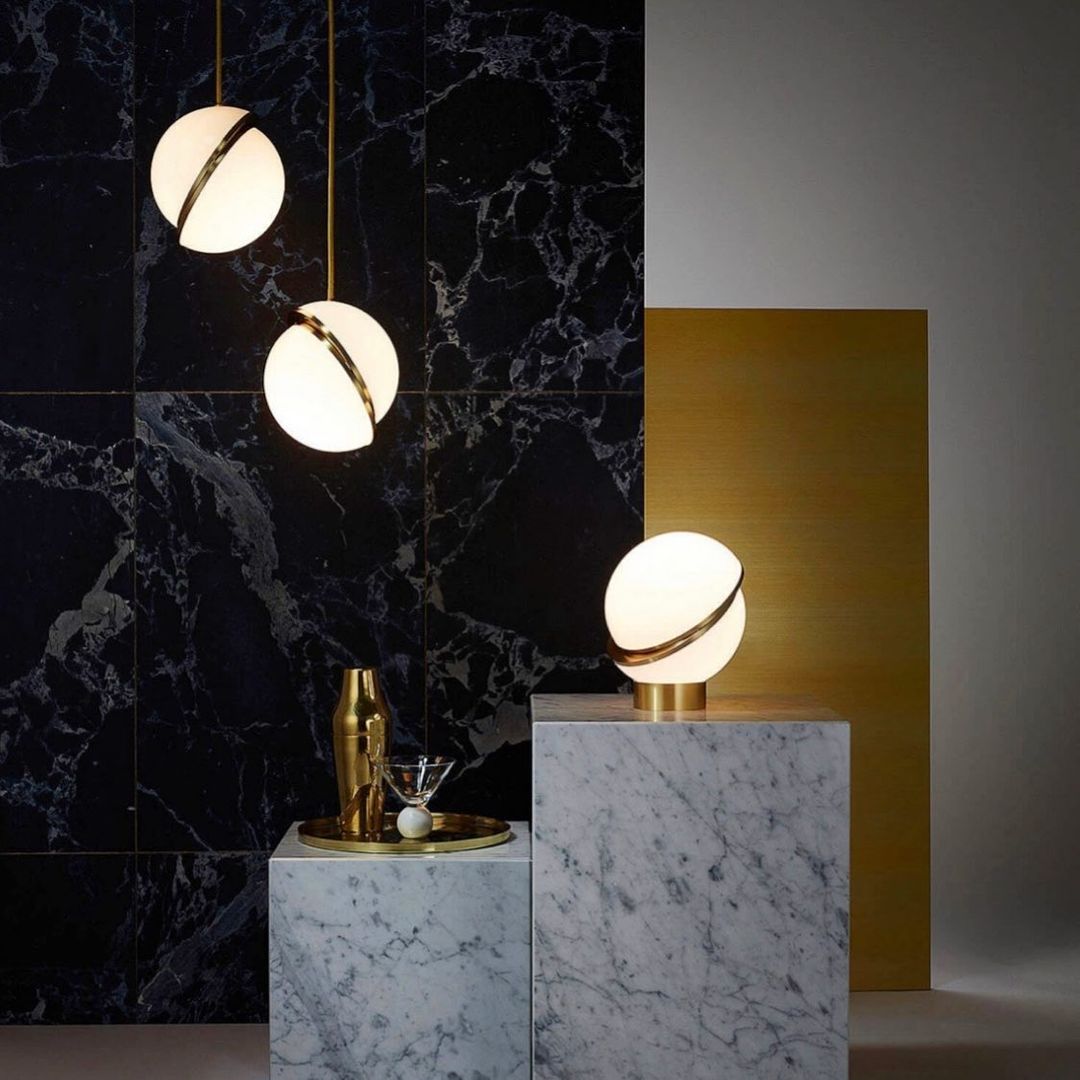 Crescent Pendant Light – detail 2