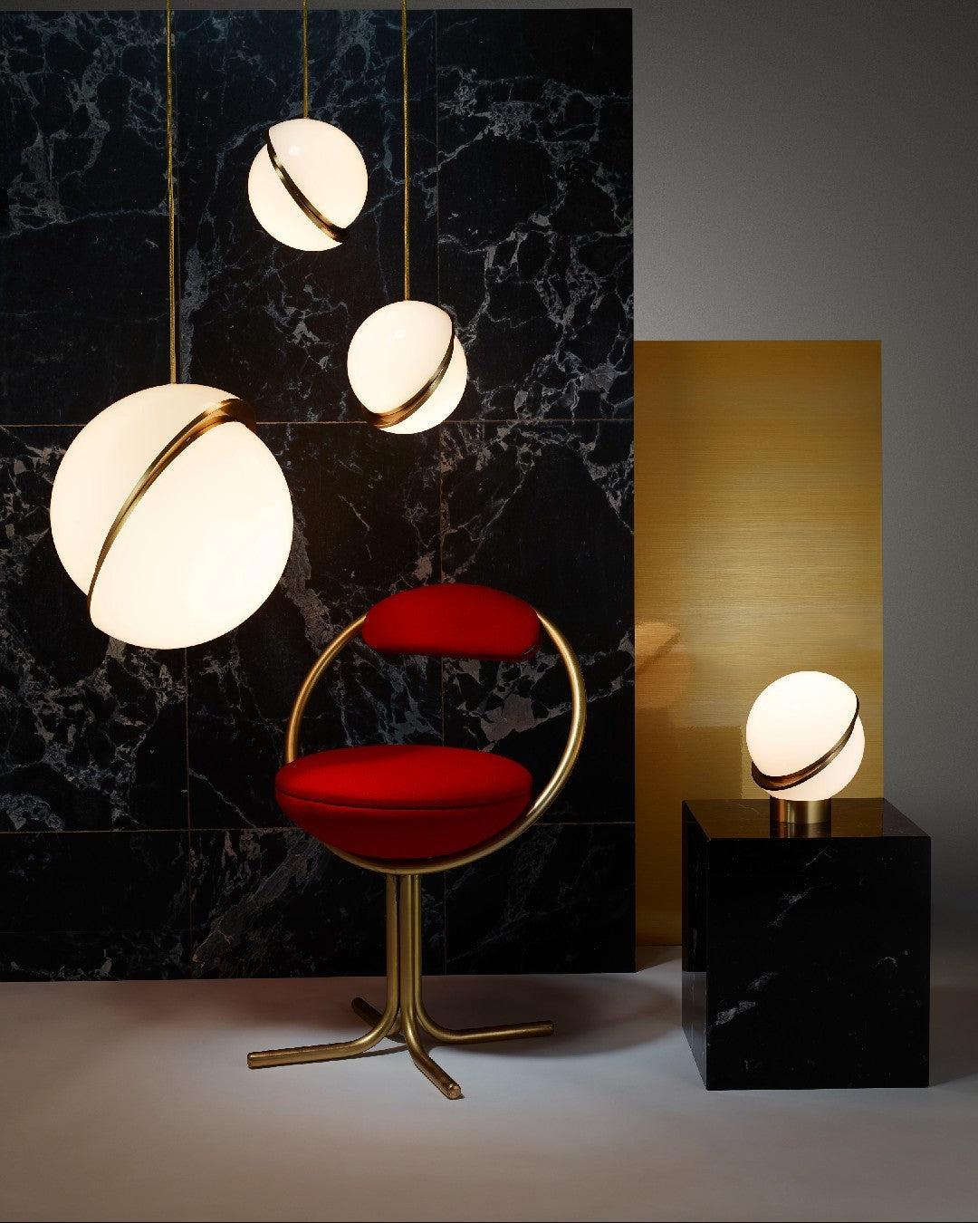 Crescent Table Lamp