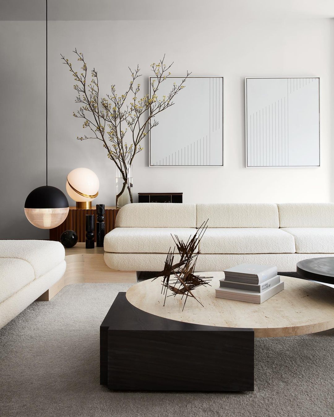 Crescent Table Lamp