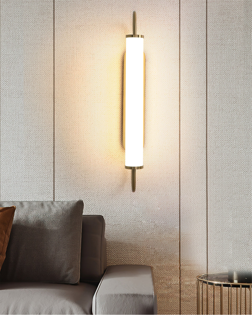 Cylindrical Acrylic Wall Lamp