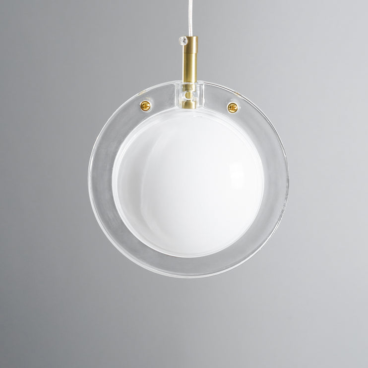Round Glass Art  Pendant Lamp