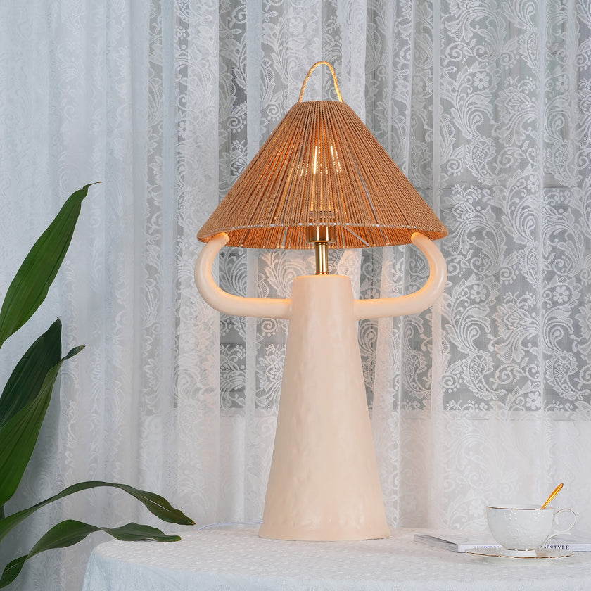 Lampe de table en céramique Dona