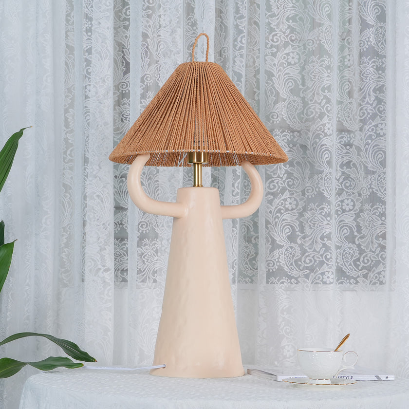 Lampe de table en céramique Dona