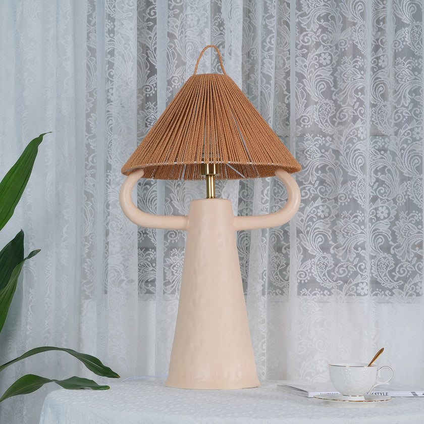 Lampe de table en céramique Dona