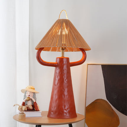 Lampe de table en céramique Dona