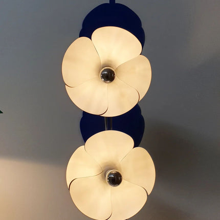 Luminária de pé de flor