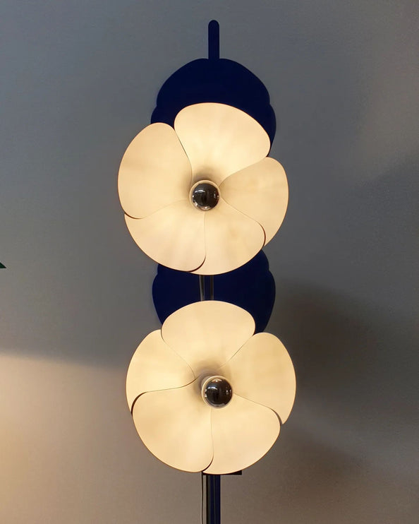 Blumen-Stehlampe