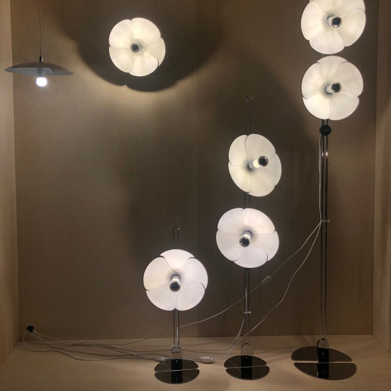 Lampe de table fleur
