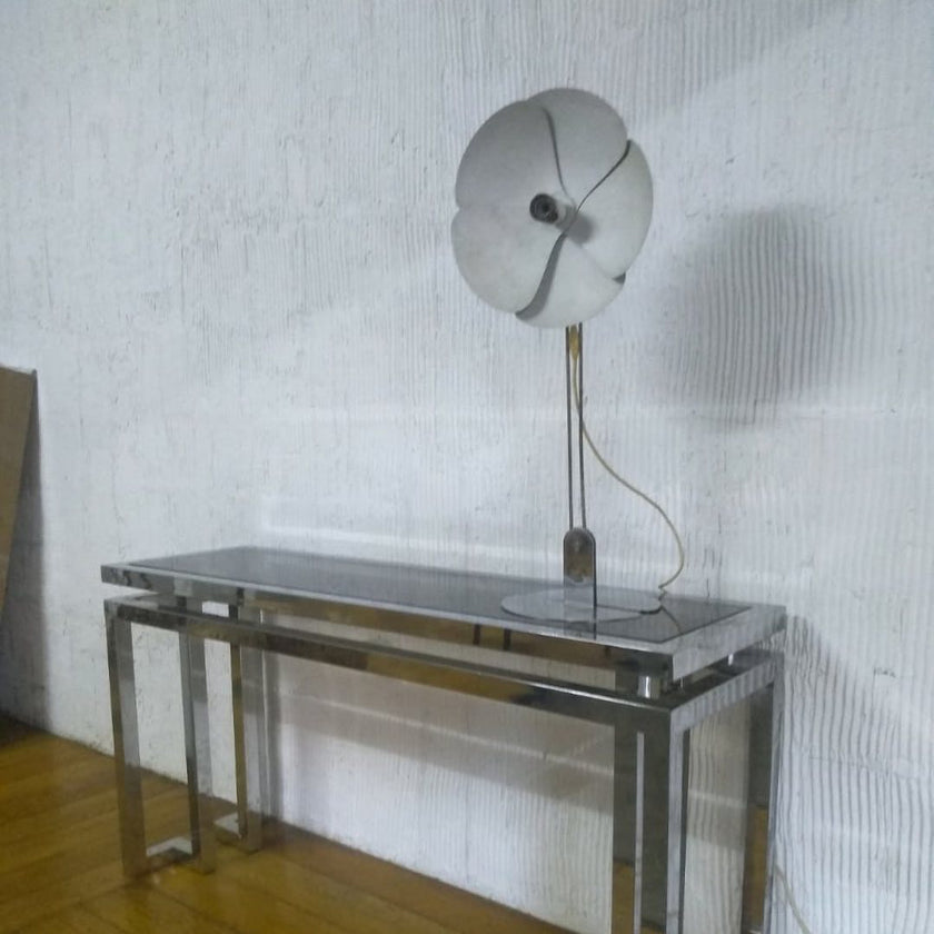 Lampe de table fleur
