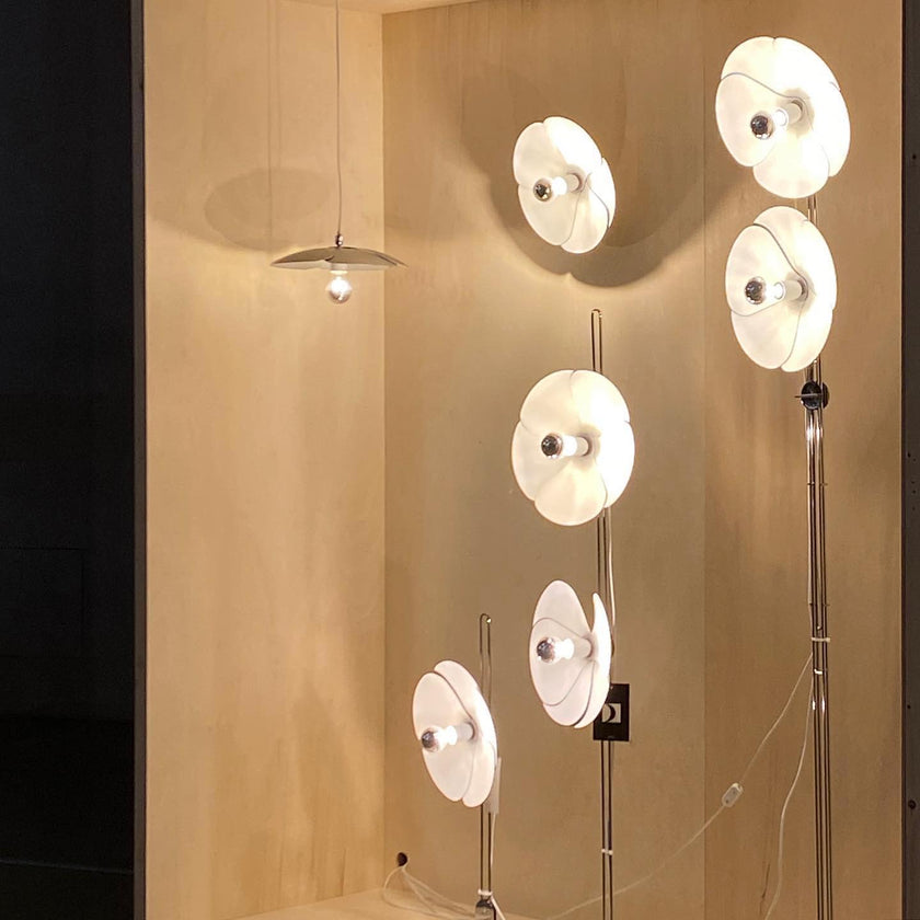 Lampe de table fleur