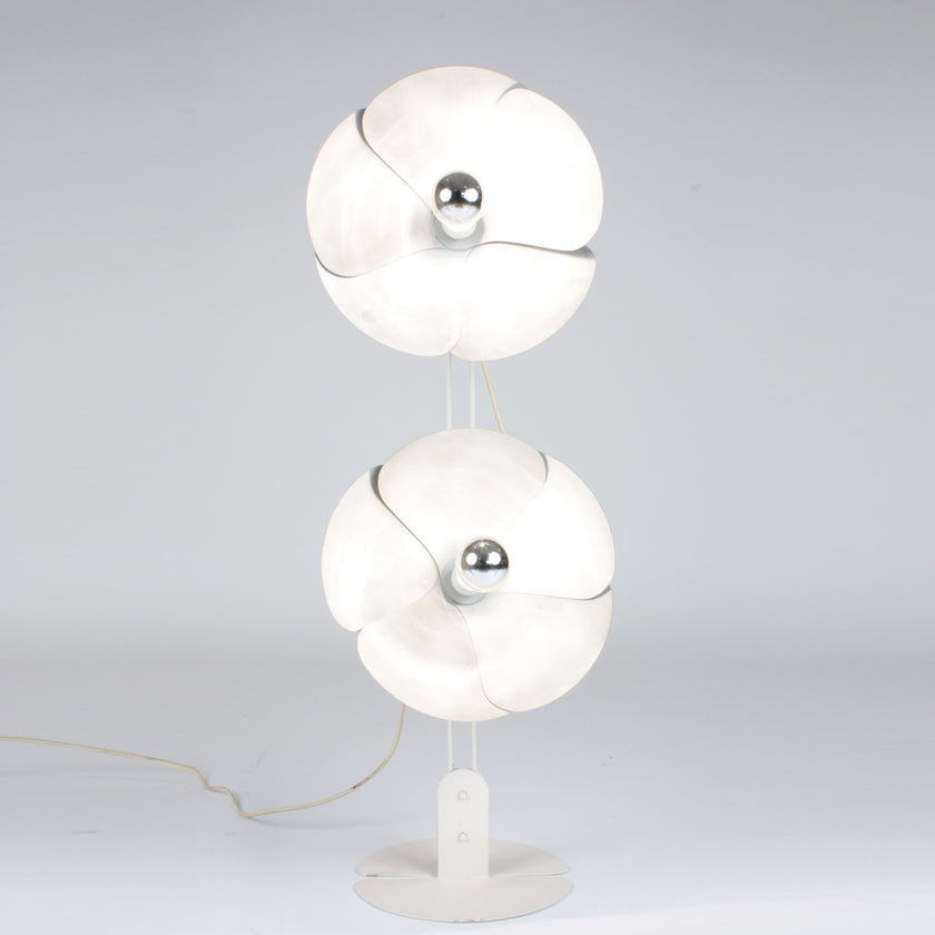Lampe de table fleur