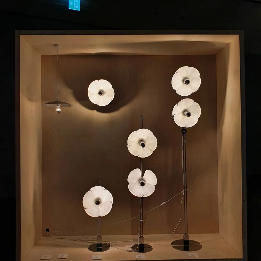 Lampe de table fleur