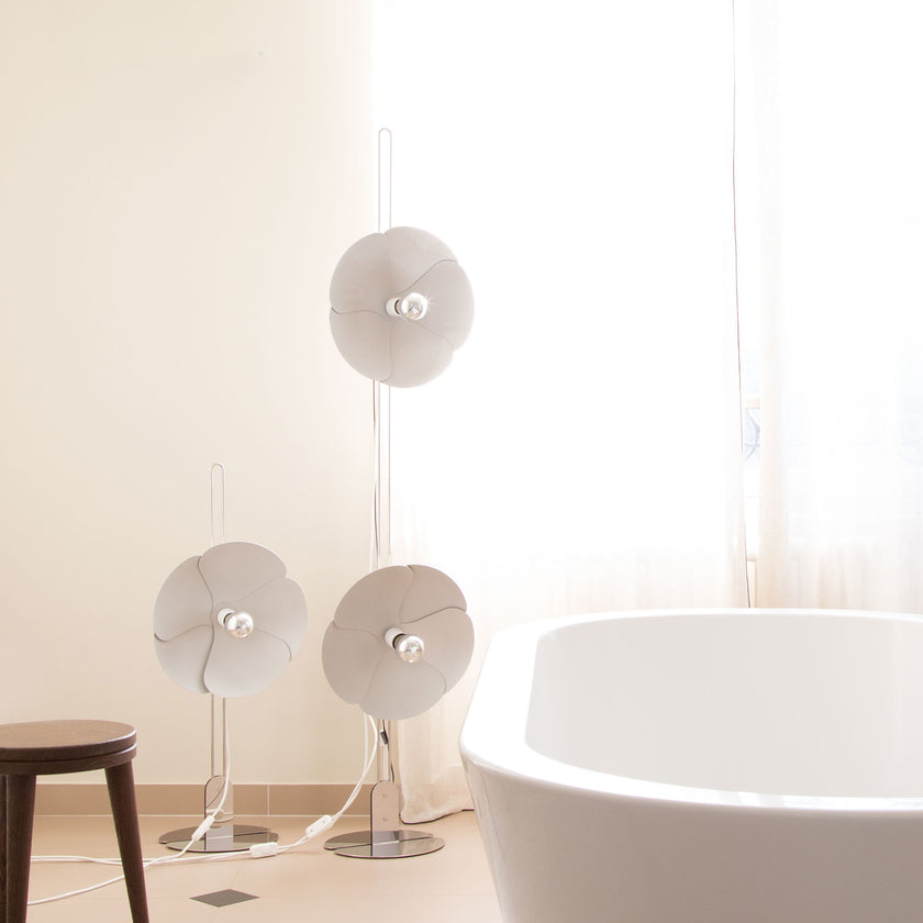 Lampe de table fleur