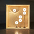 Lampe de table fleur