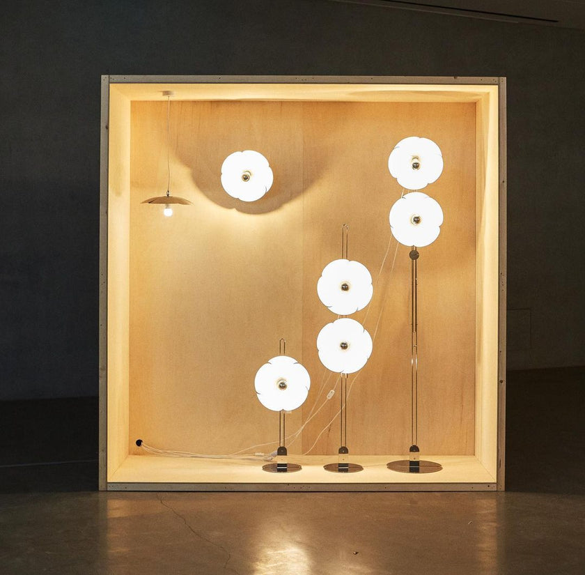 Lampe de table fleur