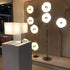 Lampe de table fleur