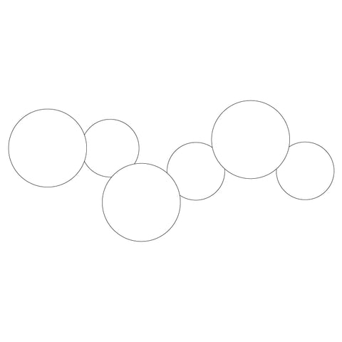 Overlapping Circle Wall Lamp