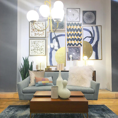 Gooseneck Chandelier