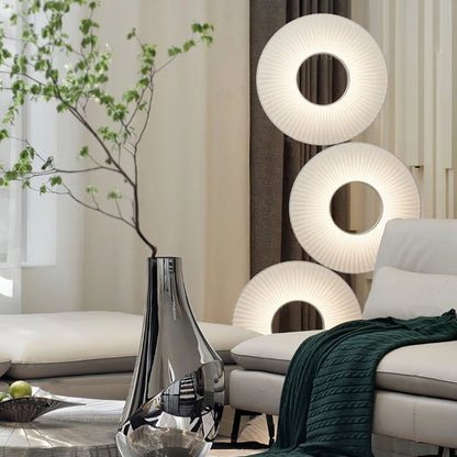 Luz de chão de íris