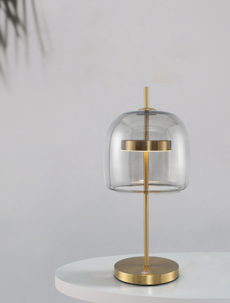 Melon Glass Table Lamp