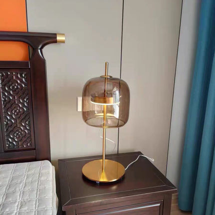 Melon Glass Table Lamp