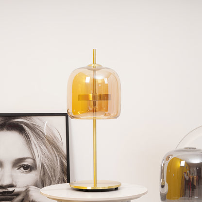 Melon Glass Table Lamp