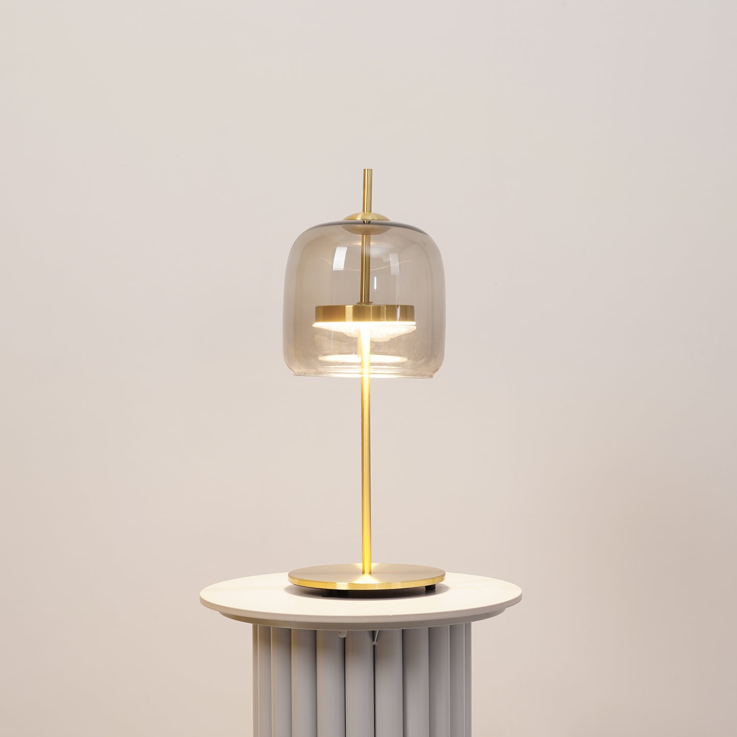 Melon Glass Table Lamp
