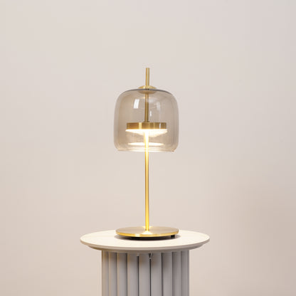 Melon Glass Table Lamp
