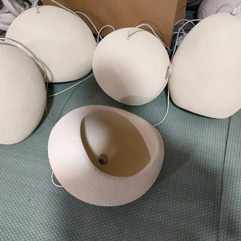 Uma Lâmpada Pingente de Nuvem