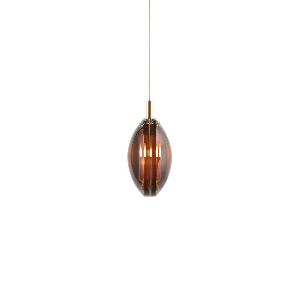 Round Glass Art  Pendant Lamp