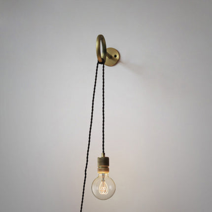 Loop minimalistische wandlamp