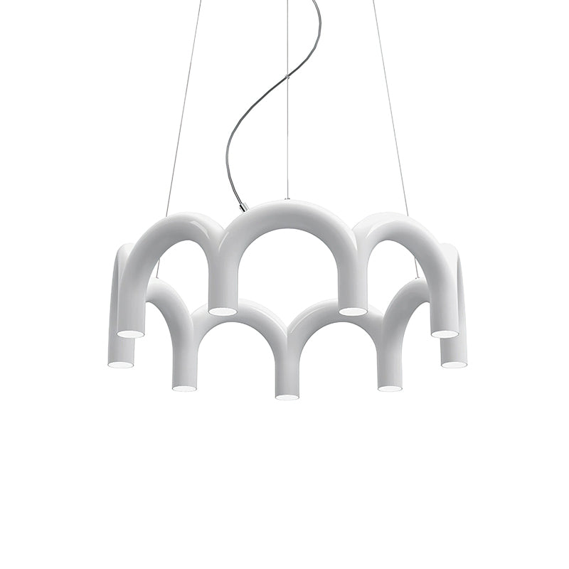 M Shaped Circle Chandelier
