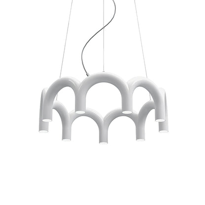 M Shaped Circle Chandelier