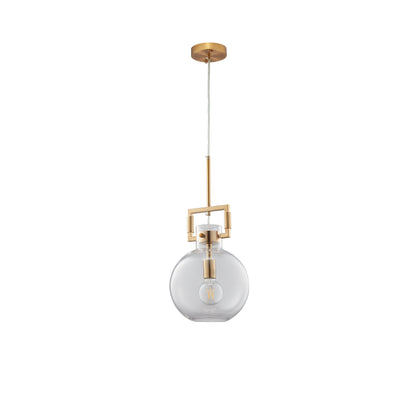 Suspension globe en verre Machinist
