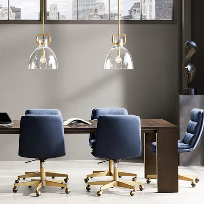 Suspension globe en verre Machinist