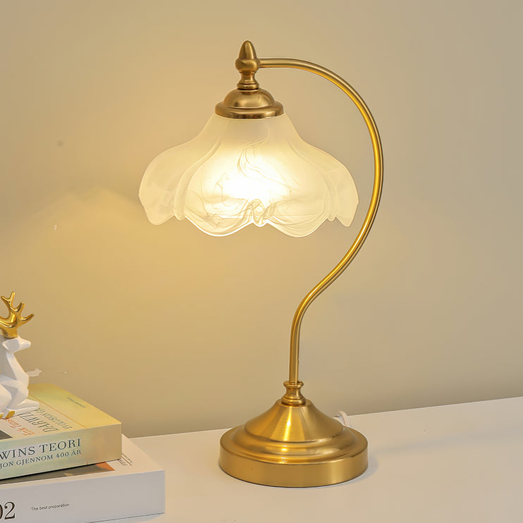 Magnolya Blumen-Tischlampe
