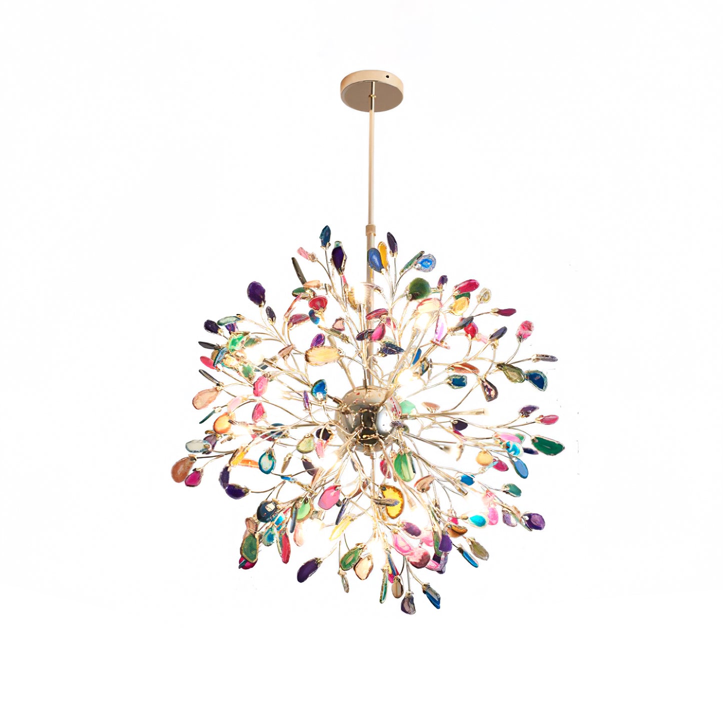 Lustre moderne en agate