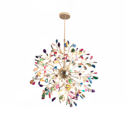 Lustre moderne en agate
