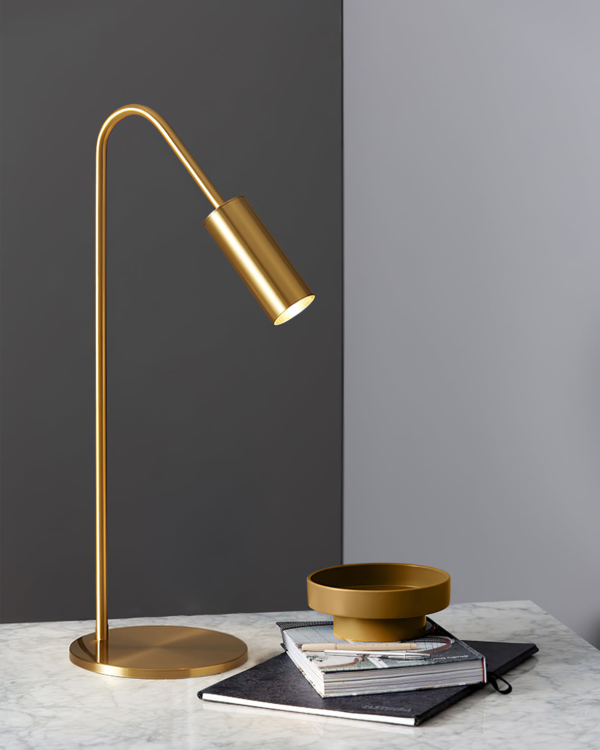 Pia Brass Table Lamp
