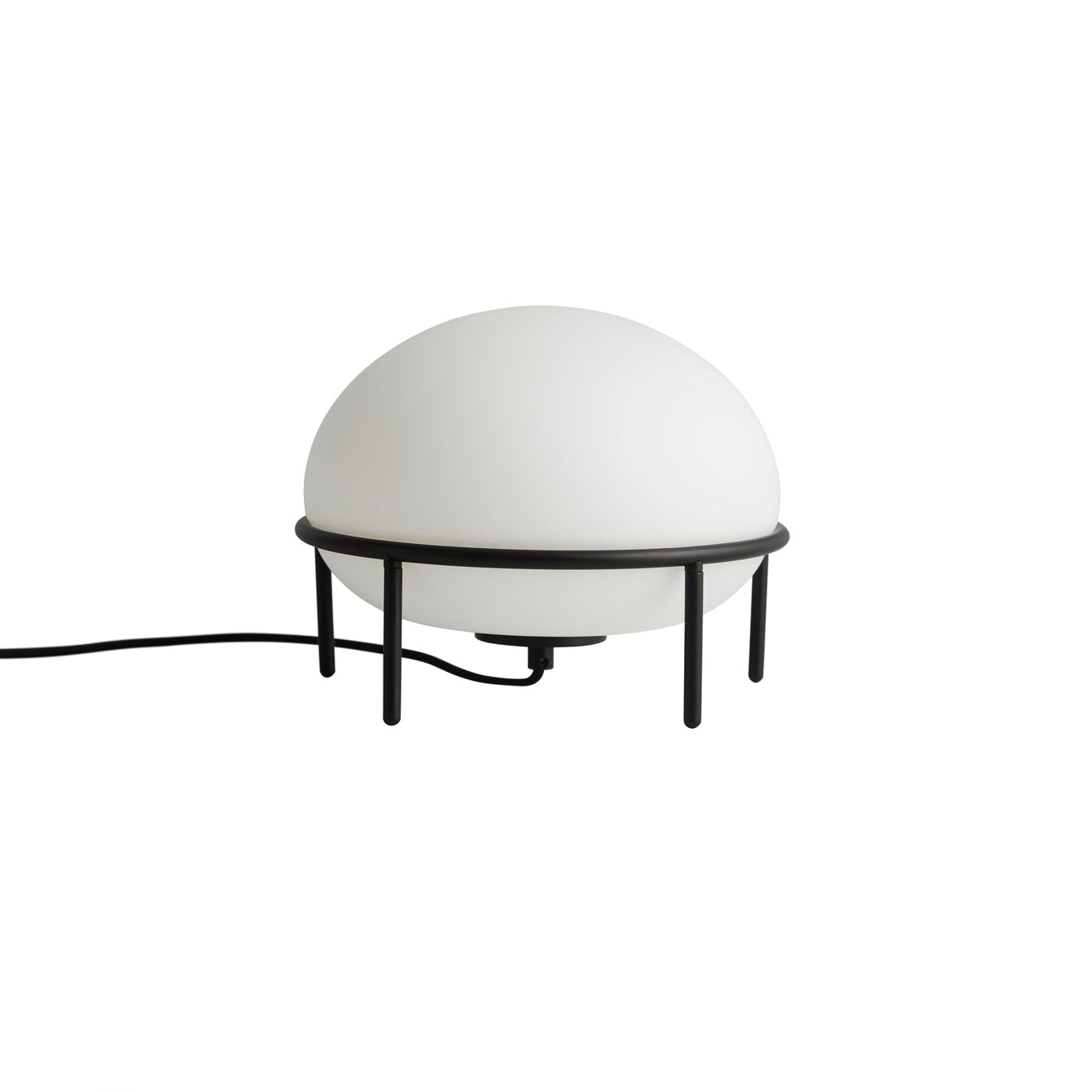 Lâmpada de mesa da bomba