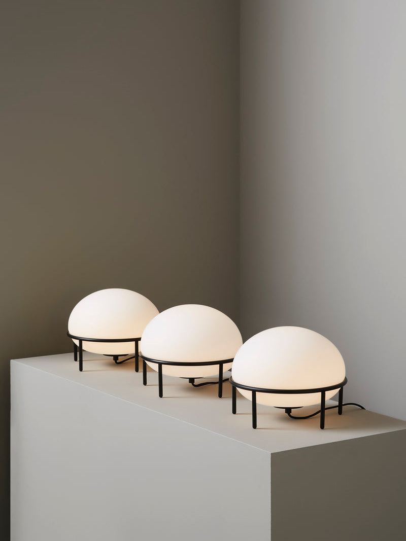 Lâmpada de mesa da bomba