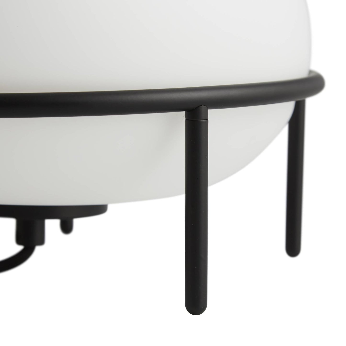 Lâmpada de mesa da bomba