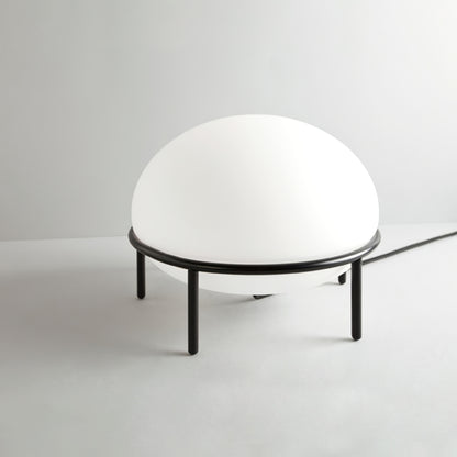 Lâmpada de mesa da bomba