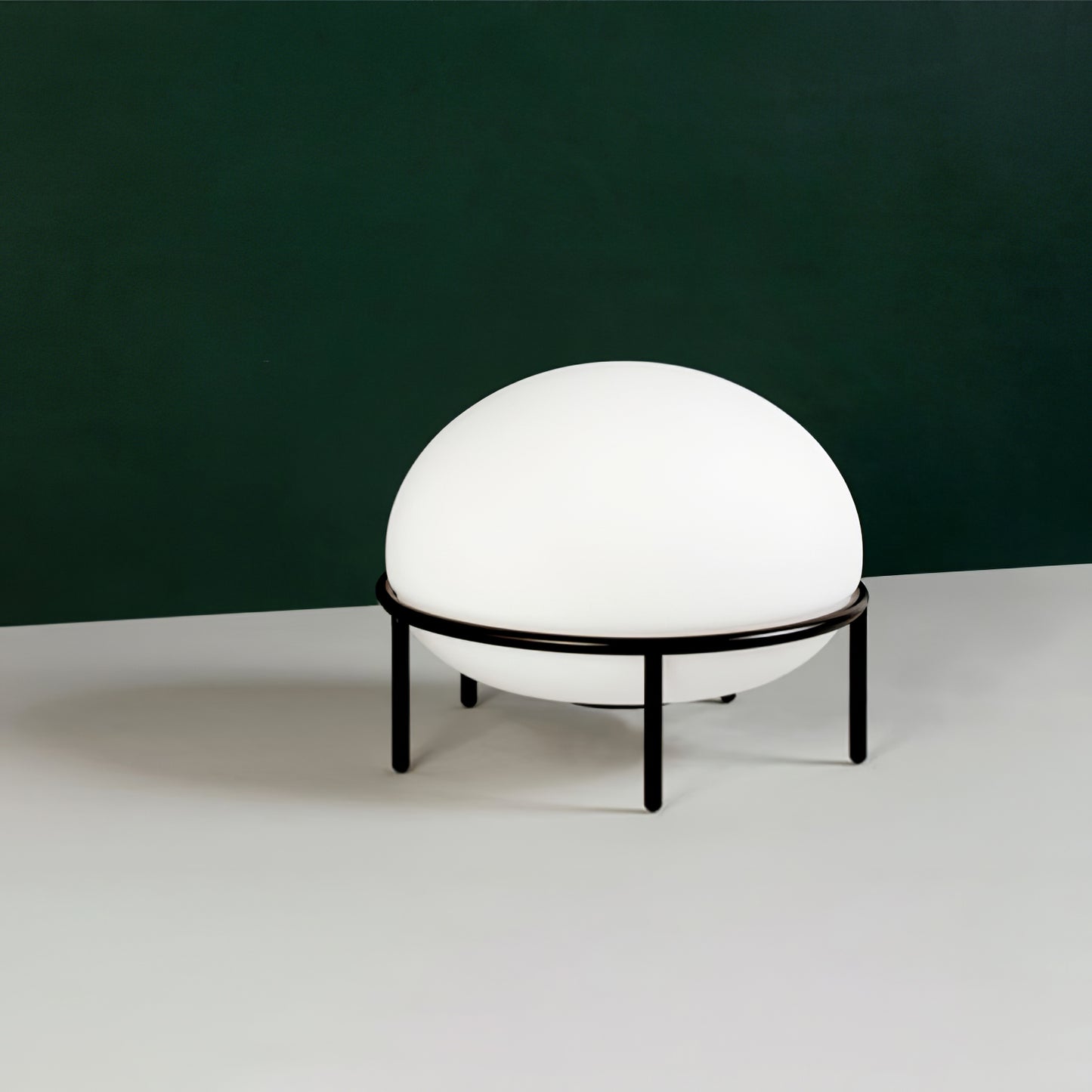 Lâmpada de mesa da bomba