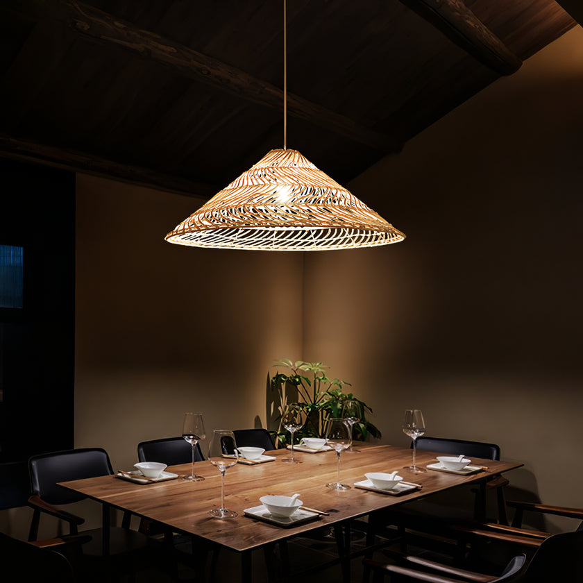 Rotan hanglamp