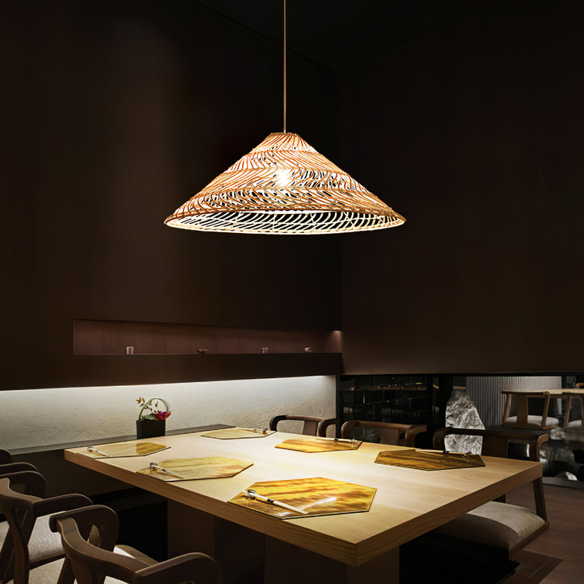Rotan hanglamp