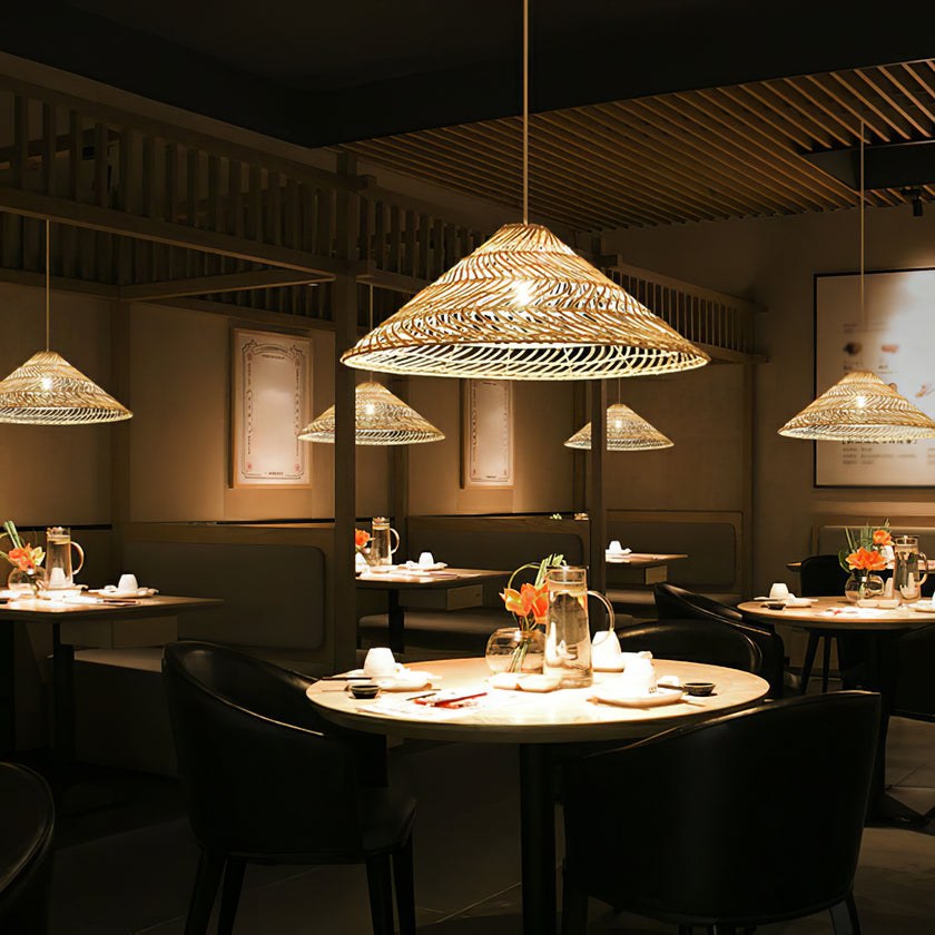 Rotan hanglamp