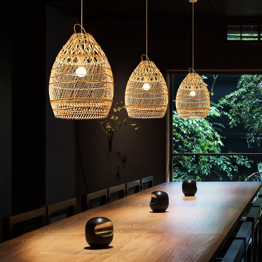 Rotan hanglamp