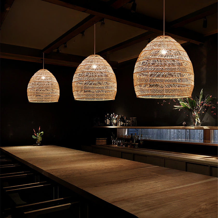 Rotan hanglamp