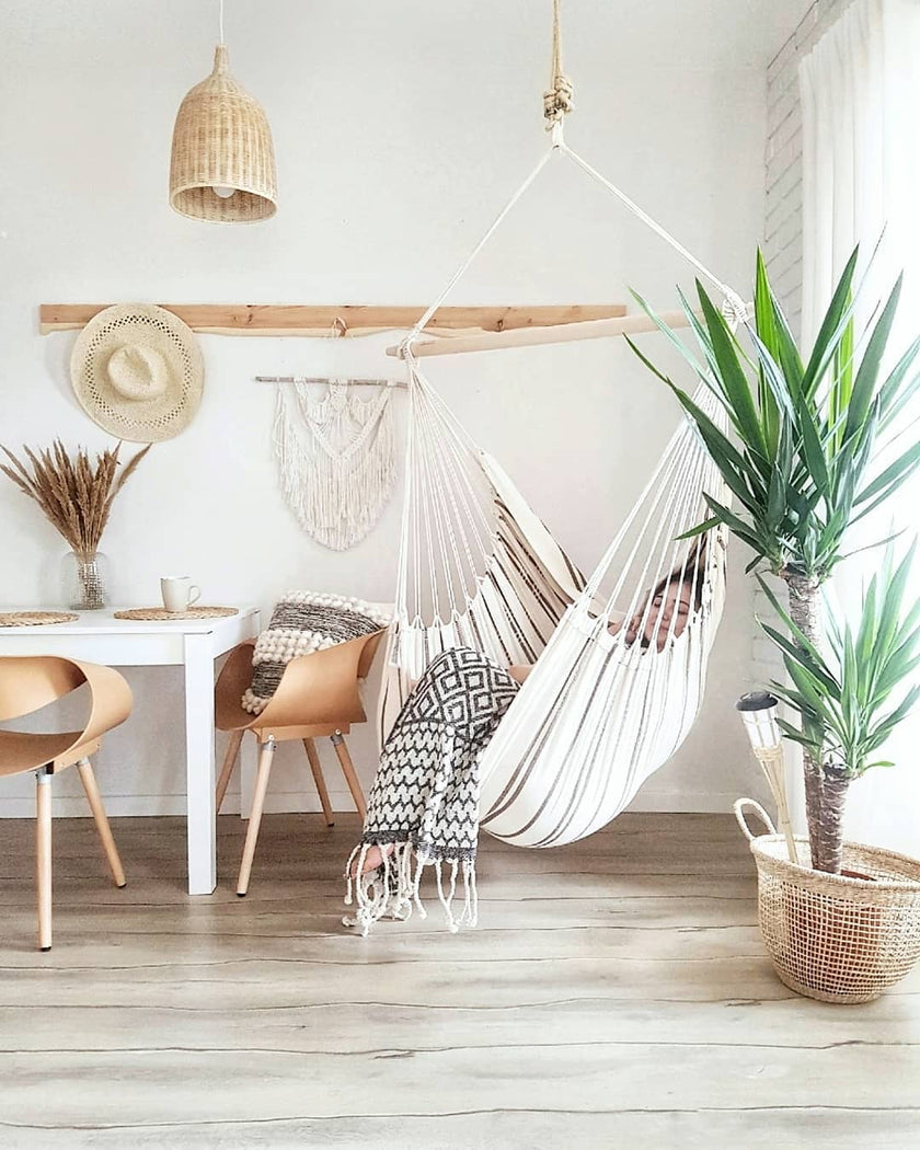 Rattan-Pendelleuchte